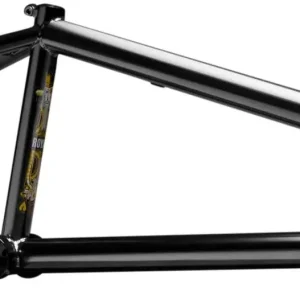 Cuadro Kink Royale BMX negro con logo blanco