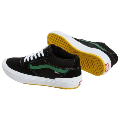 Zapatillas Vans BMX Style 114 Green/Black – Vista superior y suela
