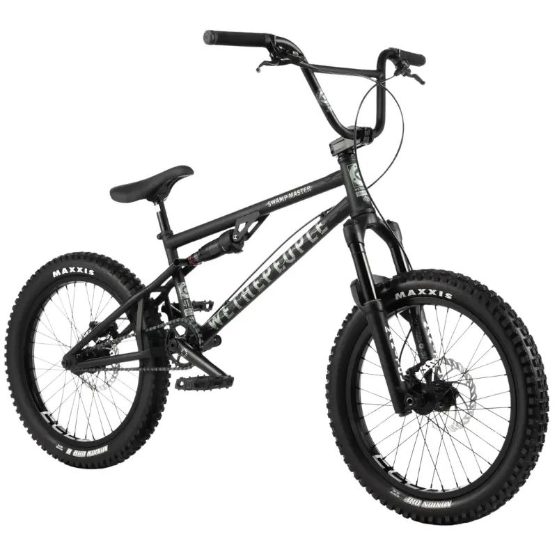 bicicleta BMX WETHEPEOPLE Swamp Master negra 21,5 pulgadas
