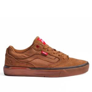 Zapatillas Vans Wafflecup Odyssey marrón lateral