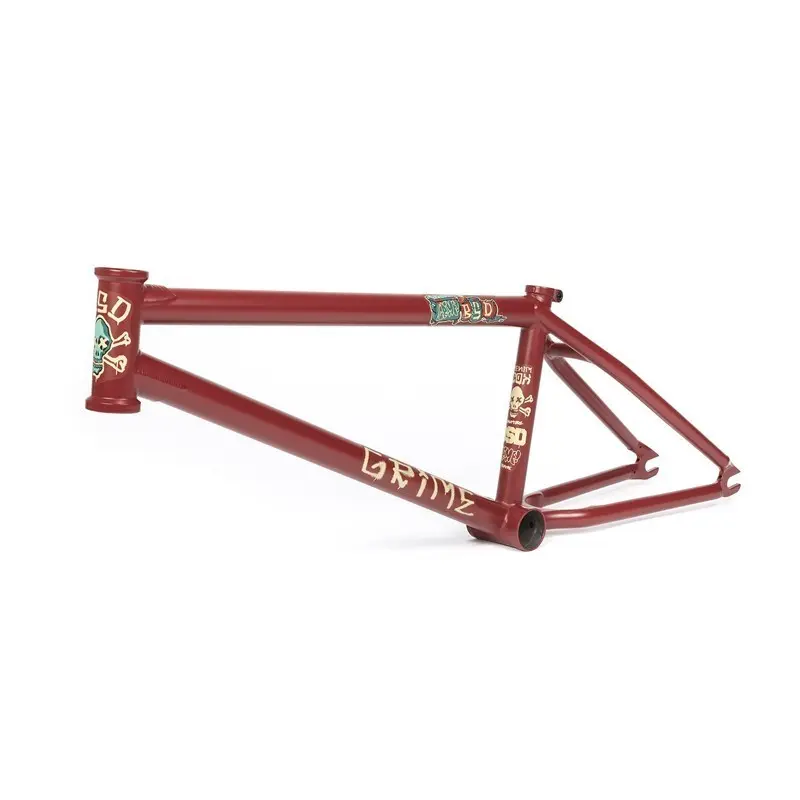 Cuadro BMX BSD Grime 20.8 de Denim Cox en chromoly 4130 para BMX street sin frenos
